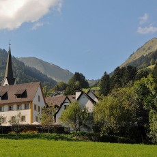 Die Propstei St. Gerold ist das geistig-spirtuelle Zentrum des Großen Walsertals