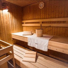 Sauna im Hotel Zita