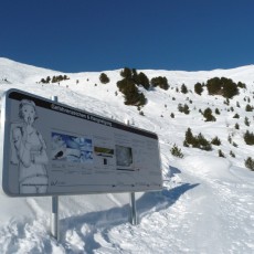 Schitourenlehrpfad Praxmar, Lampsenspitze