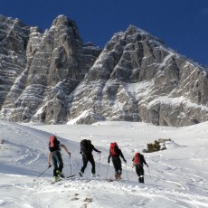 Skitour auf die Hochalm