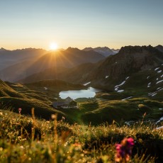 Morgenstimmung in der Tilisuna.