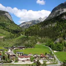 Blick auf Weißbach