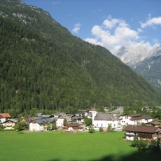 Etappenort des "Pinzga Hatschas" - Weißbach bei Lofer