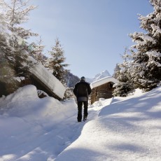 Winterwandern in Gries