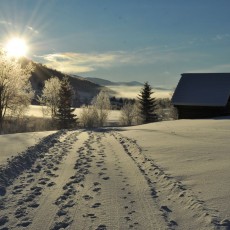 Winterwanderweg im Göriachertal