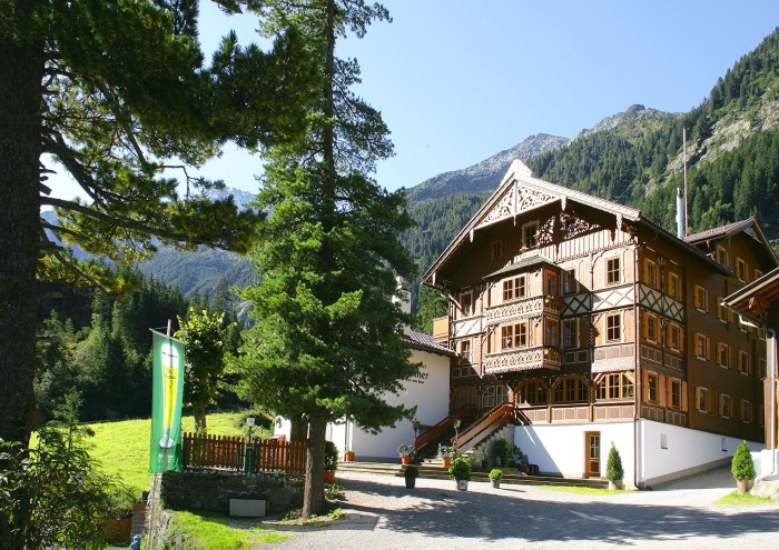Das Alpengasthaus Breitlahner ist Ausgangspunkt für den Gletscherweg