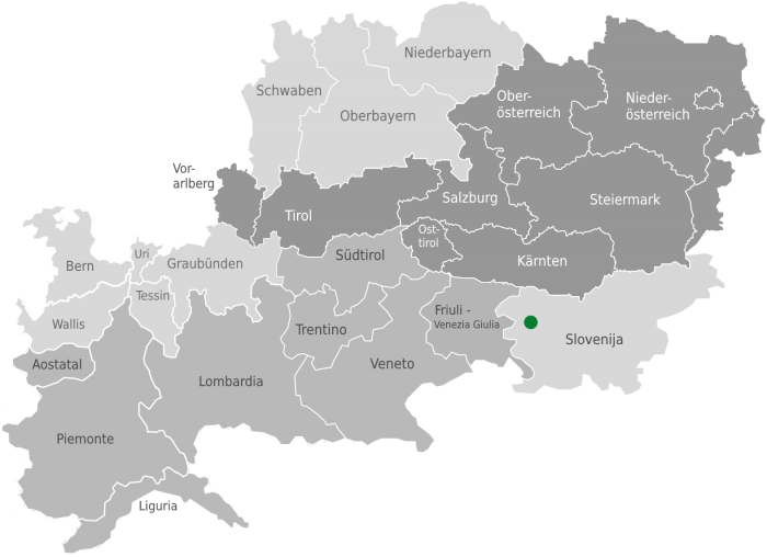 Lage von Baška grapa