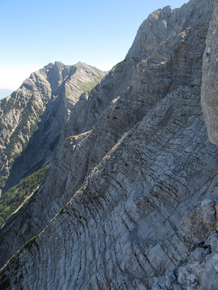 Schermberg Nordwand Nahaufnahme