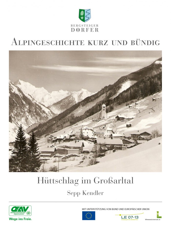 Broschüre Alpingeschichte Hüttschlag herunterladen (Pdf 2,0 MB)