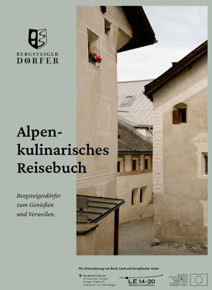 Alpenkulinarisches Reisebuch | Bergsteigerdörfer