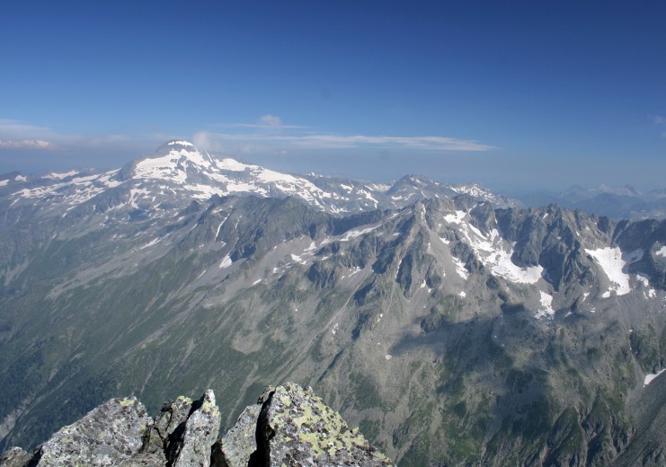 Ankogel (3.246 m), Blick vom Säuleck
