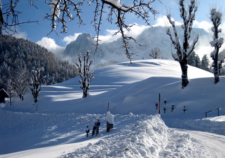 Blick vom Ortsteil Kobla