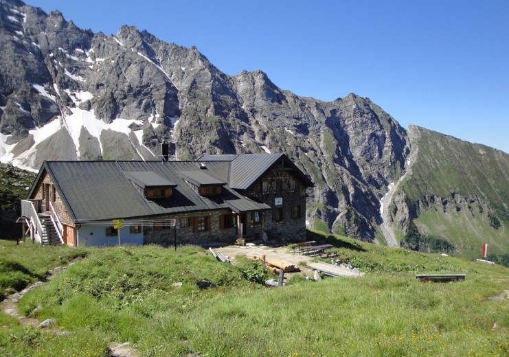 Die Geraer Hütte (2.324 m)