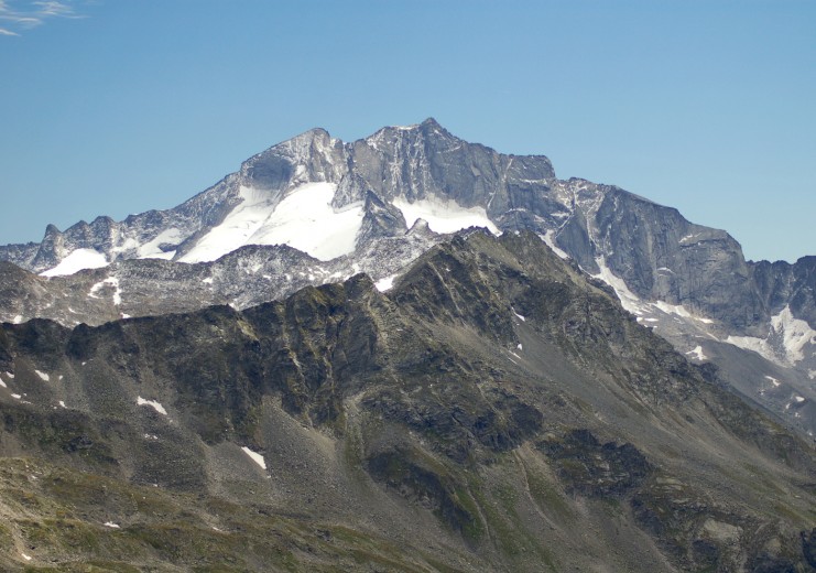 Die Hochalmspitze (3.360 m) von Nord-West 