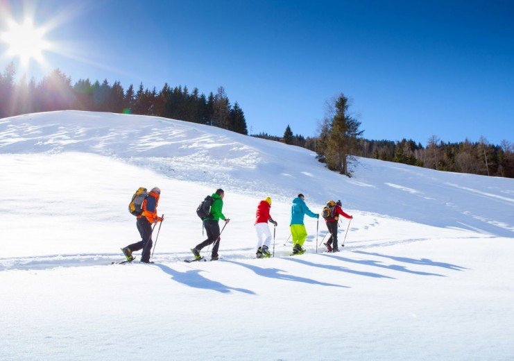 Schneeschuhwandern Hüttschlag