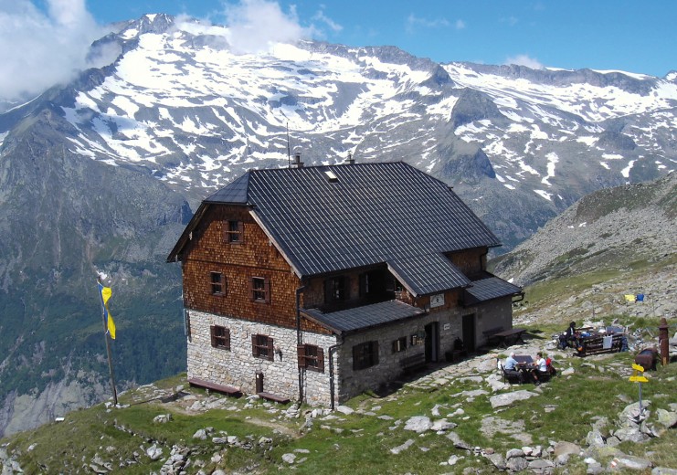 Die Kattowitzer Hütte (2.360 m)