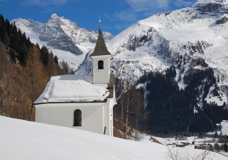 Die Kelderkapelle im Winter