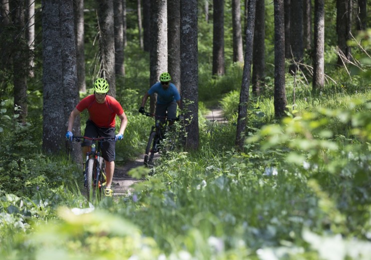 Langenau Trail in Kreuth.