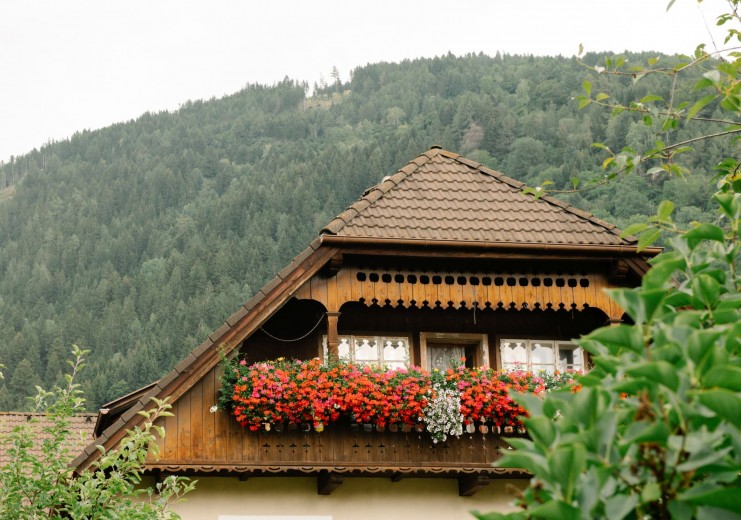 Das "typische" Dach eines Kärtner Hauses