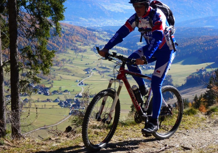 Im Göriachtal finden sich vielseitige Mountainbikestrecken