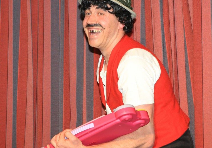 Spaß auf der Bühne