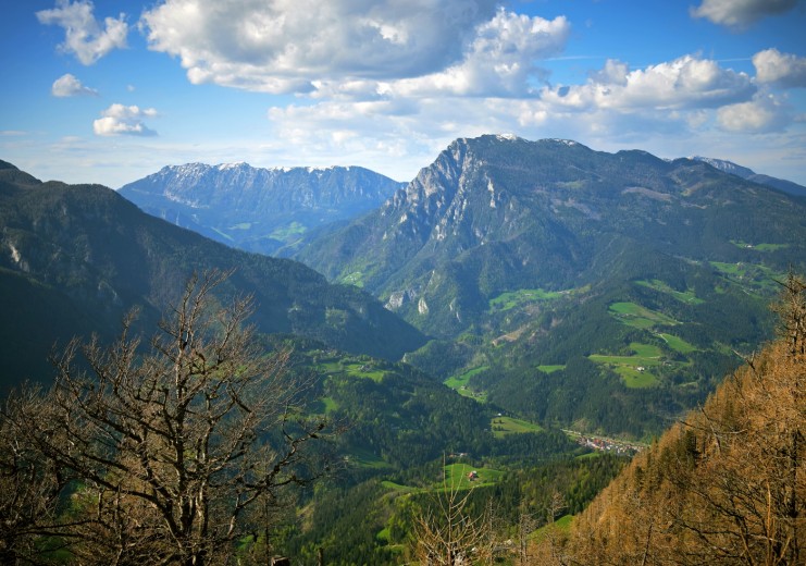 Blick vom Rogatec (1.557 m)