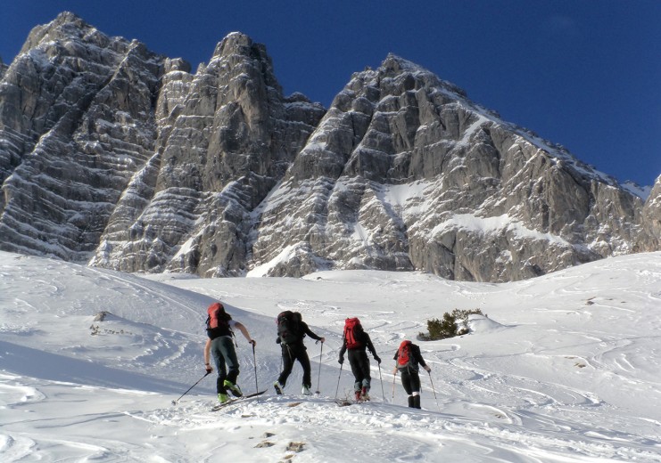 Skitour auf die Hochalm