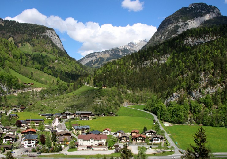 Blick auf Weißbach