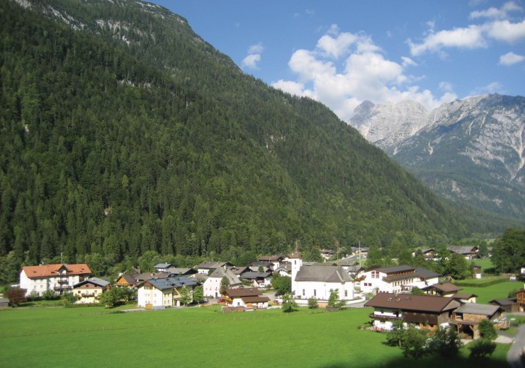 Etappenort des "Pinzga Hatschas" - Weißbach bei Lofer
