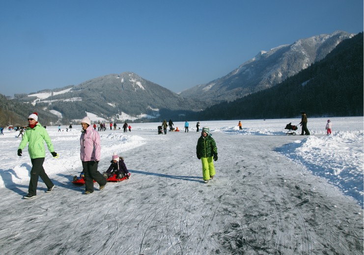 Winterfreuden am Lunzer See