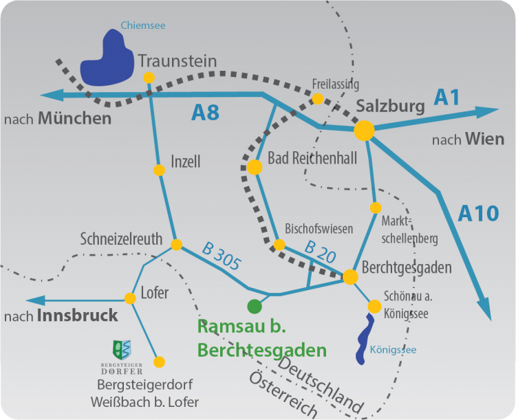 Anreisegrafik Ramsau